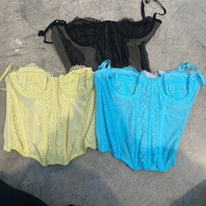 Urban Outfitters Corset Tops